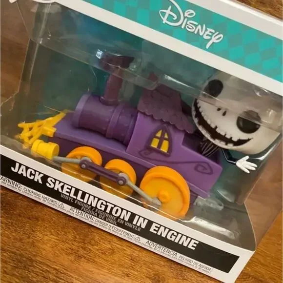 FUNKO The Nightmare Before Christmas Jack Skellington In Train Engine - Picture 2 of 5